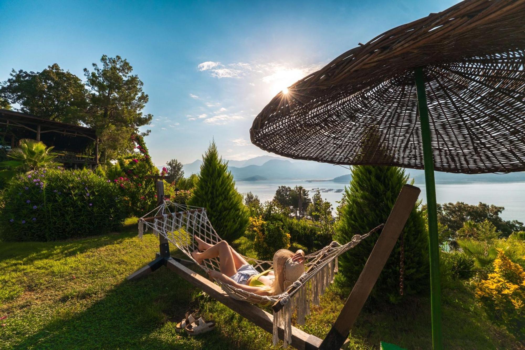 Hotel Botanik Goel Evleri Bucak Exterior foto